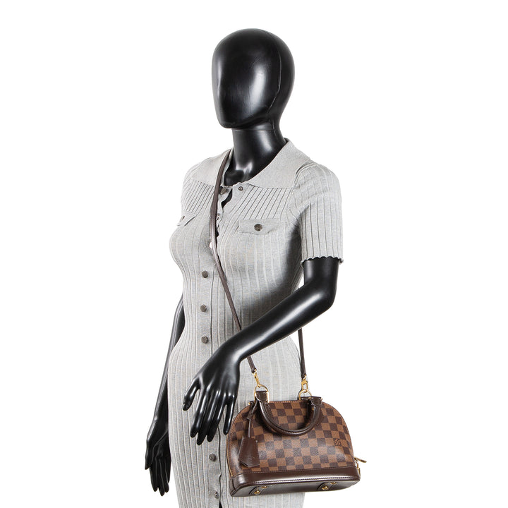 LOUIS VUITTON Alma BB Damier Ebene OUTLET FINAL SALE