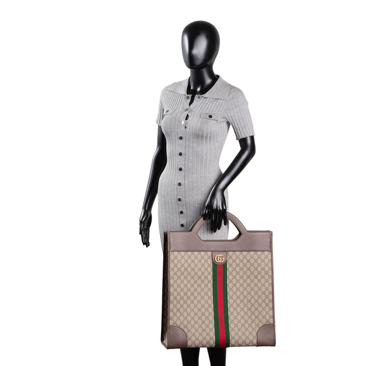 GUCCI Ophidia GG Supreme Tote - X-Large