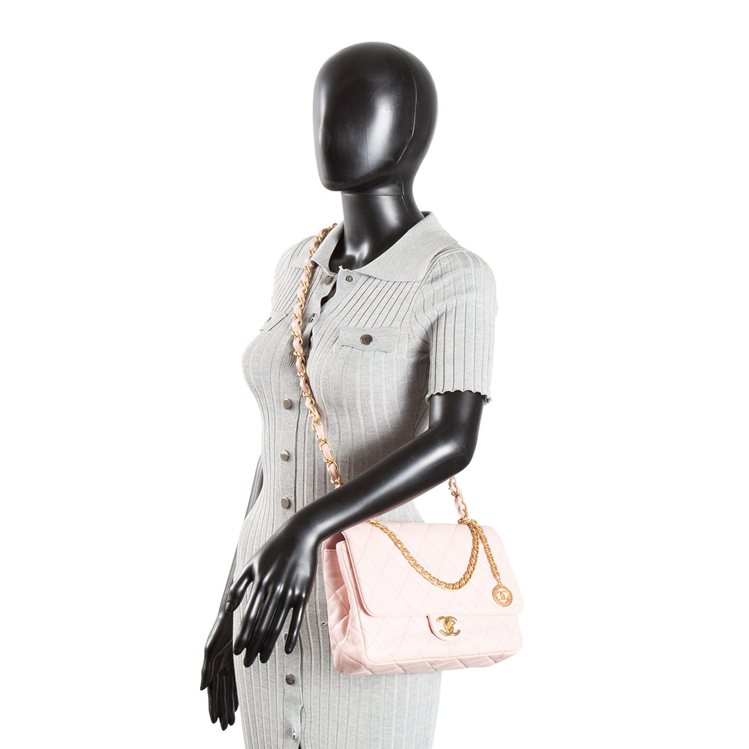 CHANEL Fancy Jewel Flap Bag - Pink