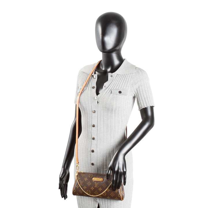 LOUIS VUITTON Monogram Eva Clutch/Crossbody - OUTLET FINAL SALE