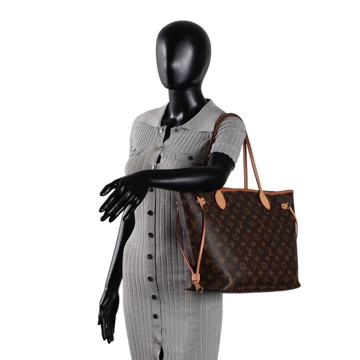 LOUIS VUITTON Neverfull MM Monogram w/ Pouch OUTLET FINAL SALE