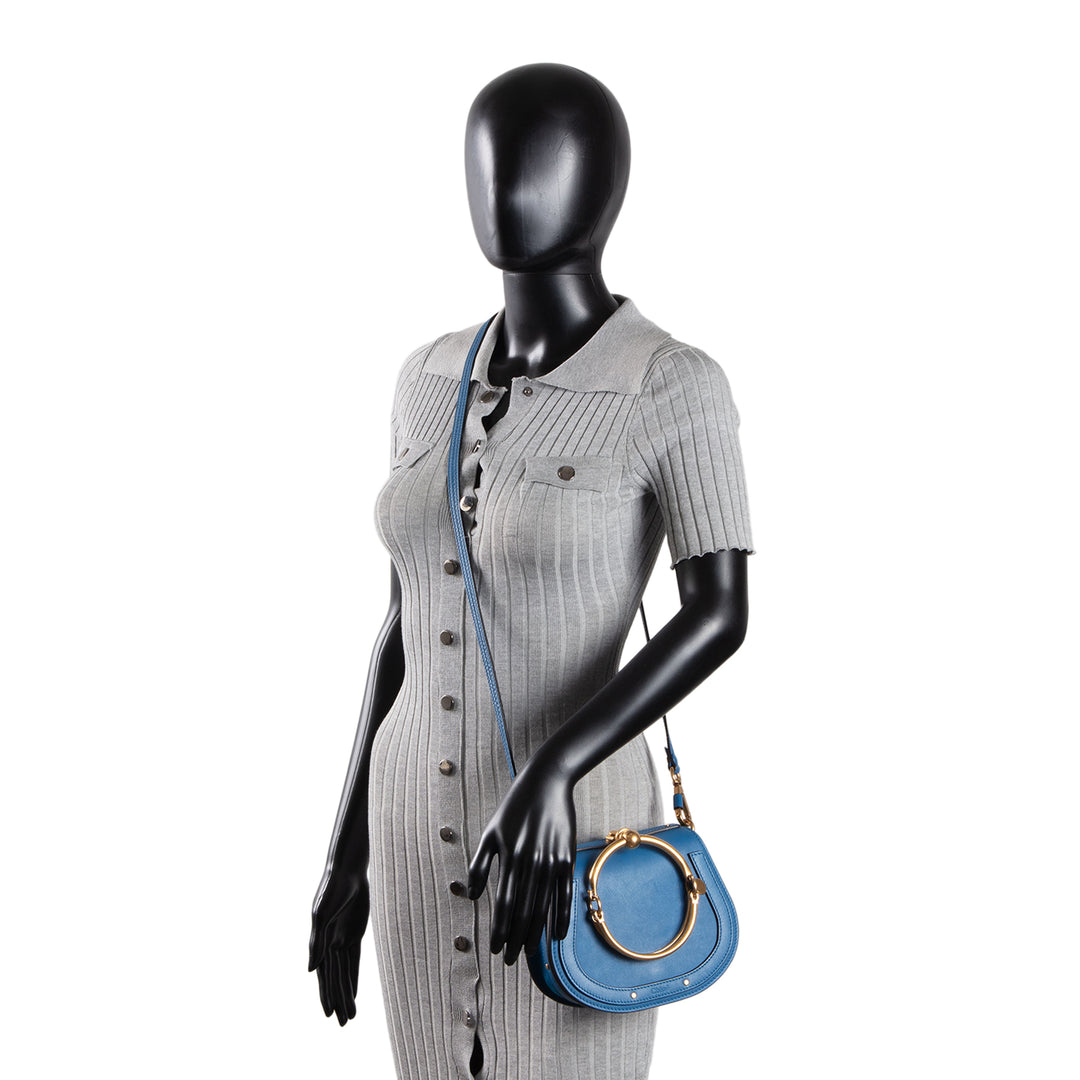 CHLOE Nile Bracelet Bag - Blue