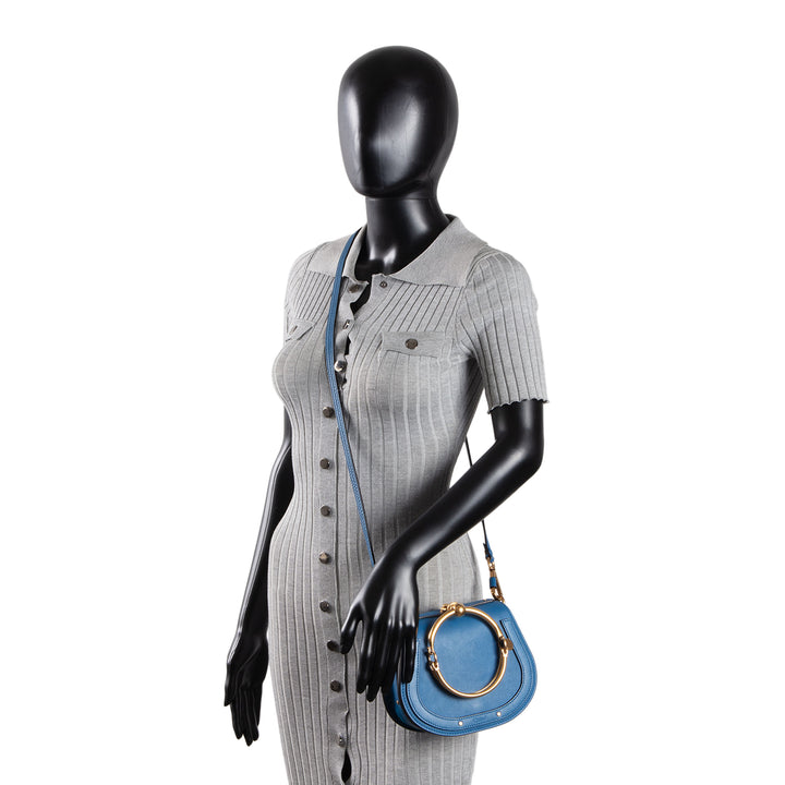 CHLOE Nile Bracelet Bag - Blue