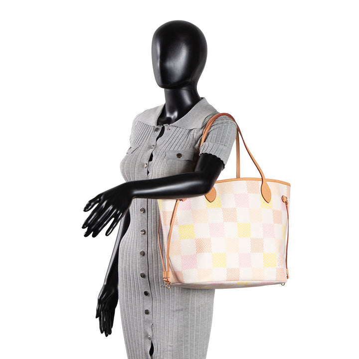 LOUIS VUITTON Damierlicious Neverfull MM - No Pouch