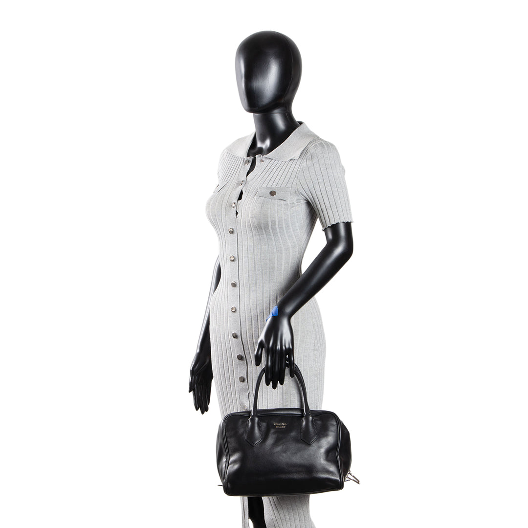 PRADA Soft Calfskin Bauletto Bag