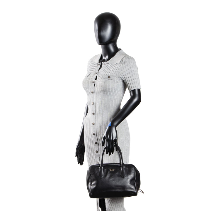 PRADA Soft Calfskin Bauletto Bag