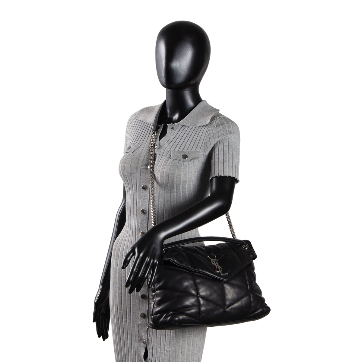SAINT LAURENT Medium Loulou Puffer Shoulder Bag