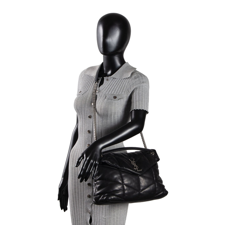 SAINT LAURENT Medium Loulou Puffer Shoulder Bag