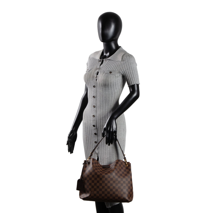 LOUIS VUITTON Damier Ebene Graceful PM