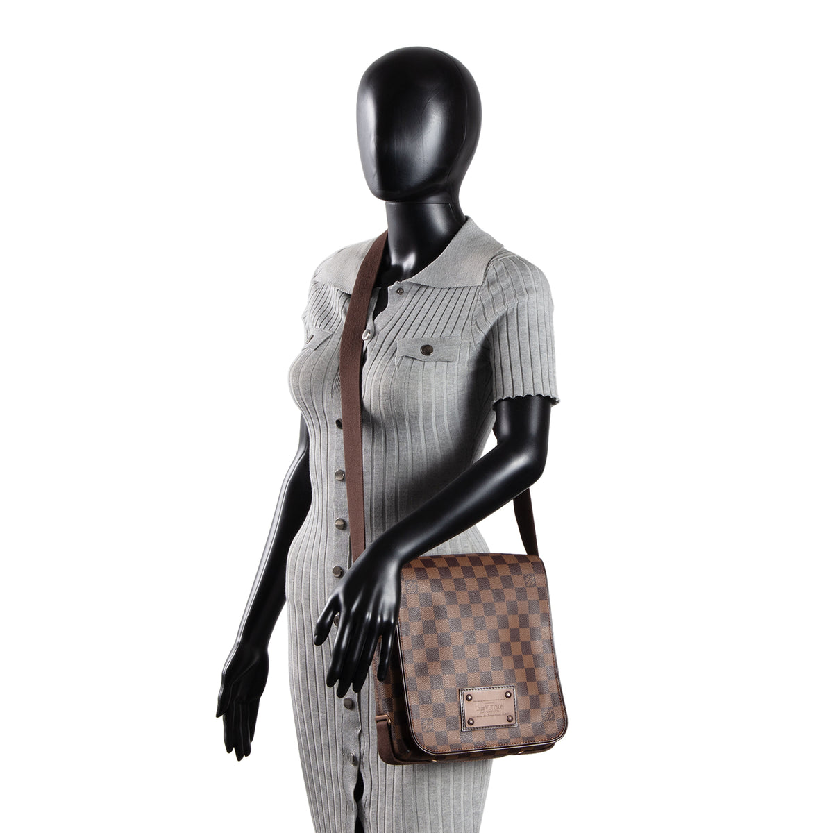 LOUIS VUITTON Brooklyn PM - Damier Ebene