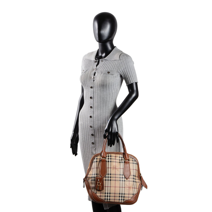 BURBERRY Haymarket Orchard Bag - Medium OUTLET FINAL SALE