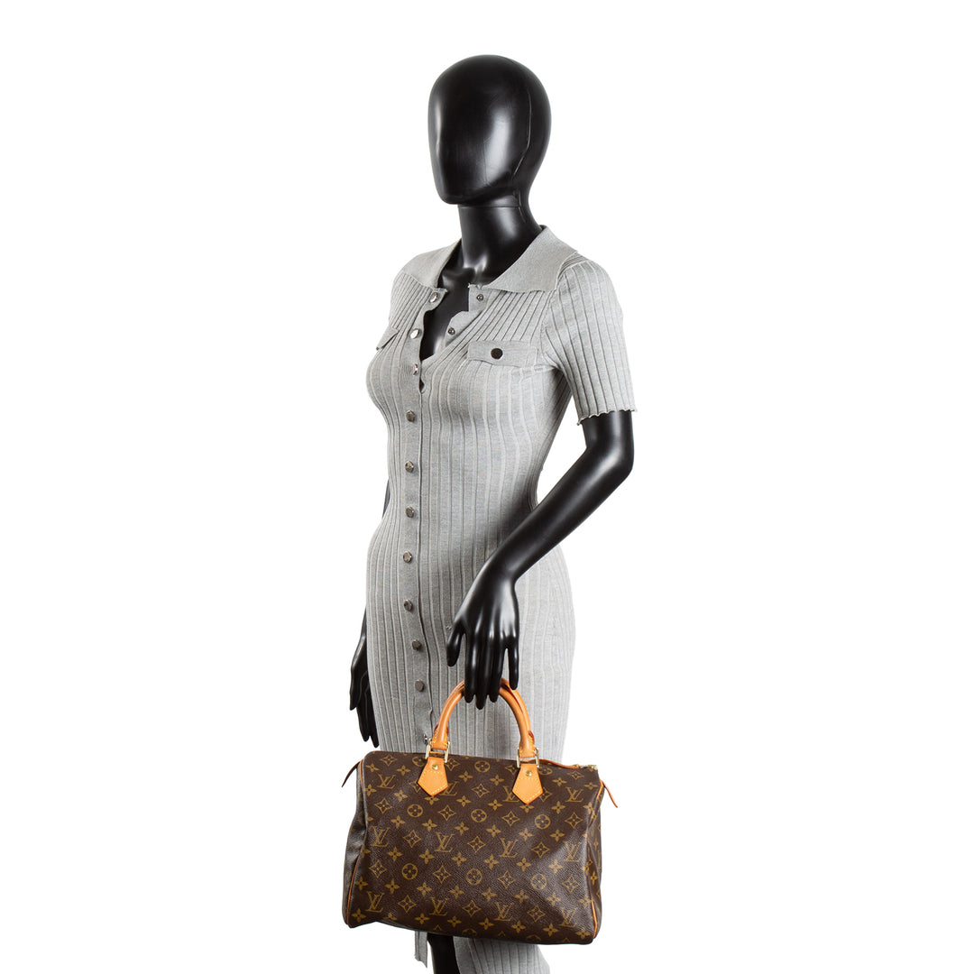 LOUIS VUITTON Monogram Speedy 30