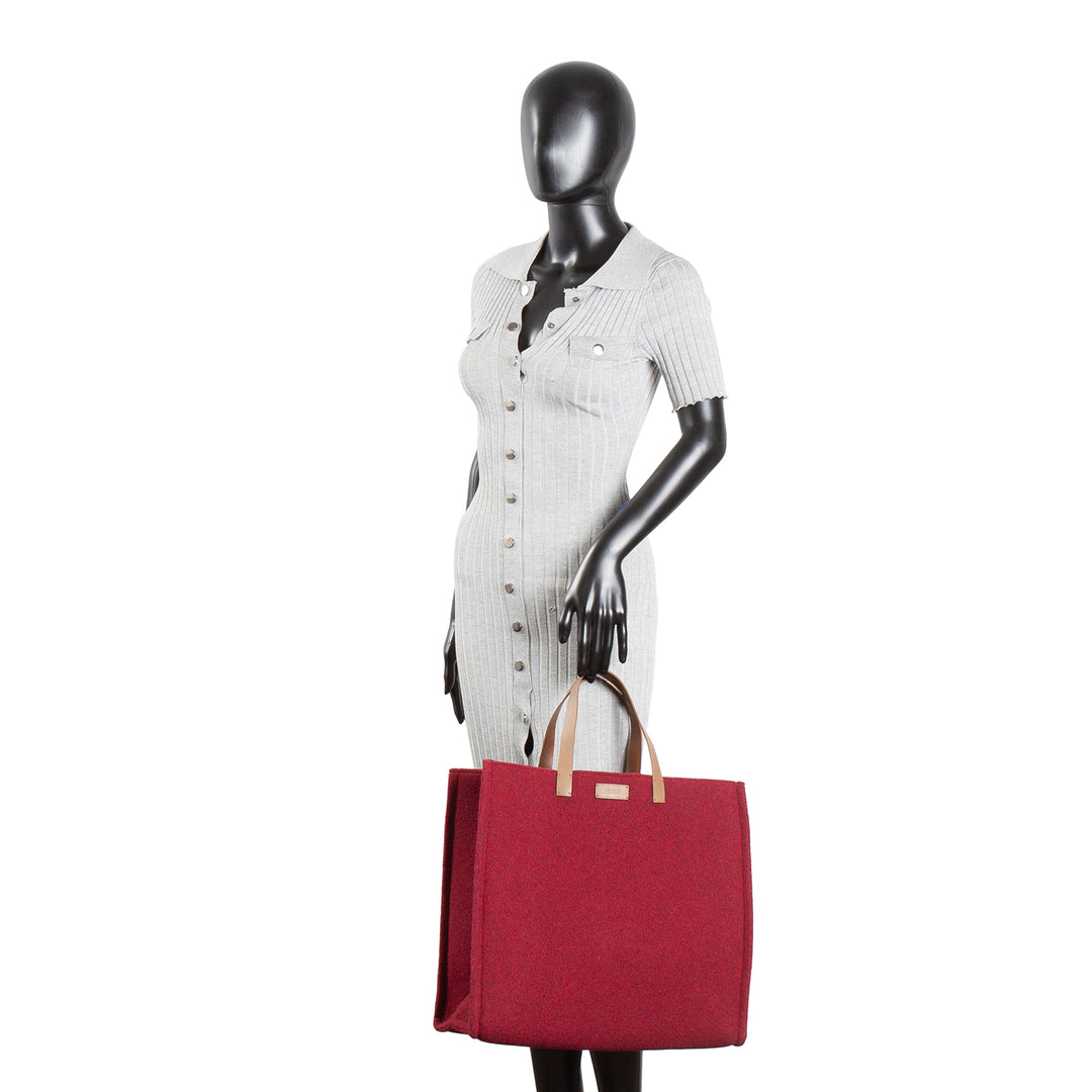 FENDI Felt Shopping Tote