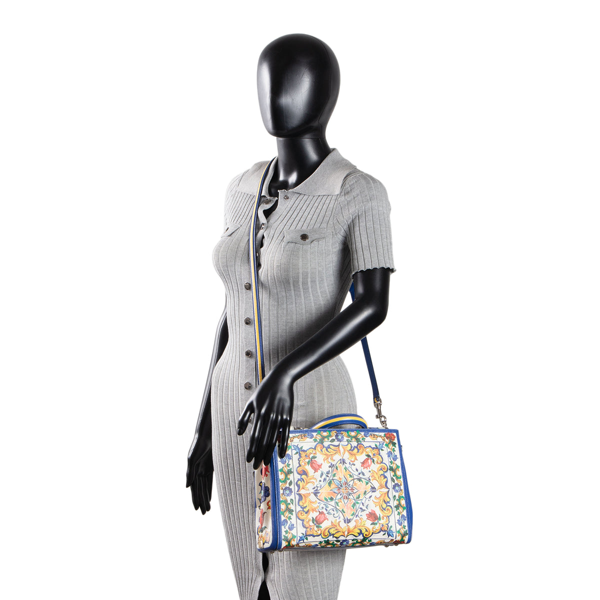 DOLCE &amp; GABBANA Majolica Sicily Shopper Tote