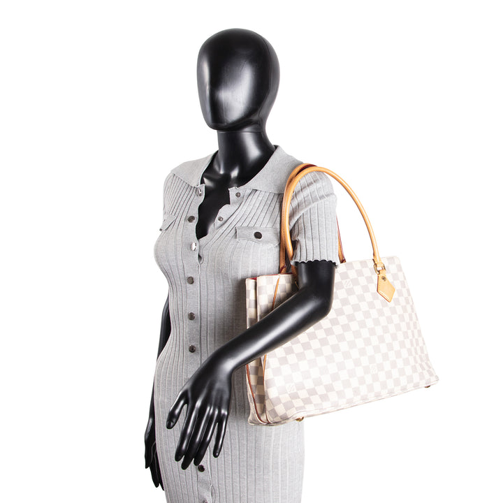 LOUIS VUITTON Damier Azur Calvi Tote