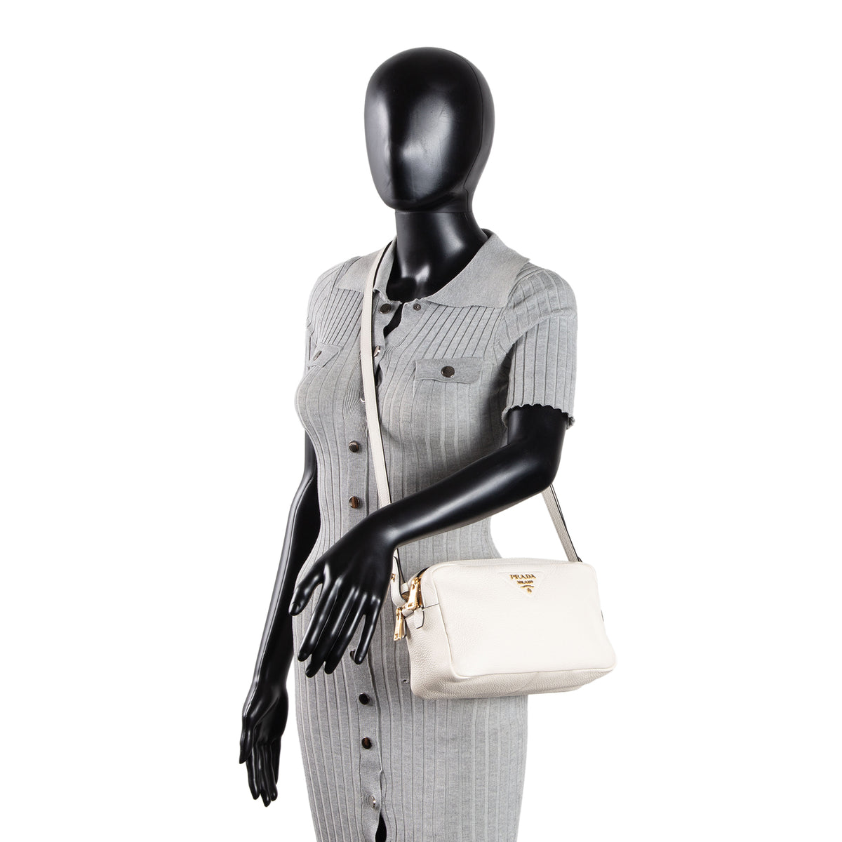 PRADA Phenix Double Zip Camera Bag