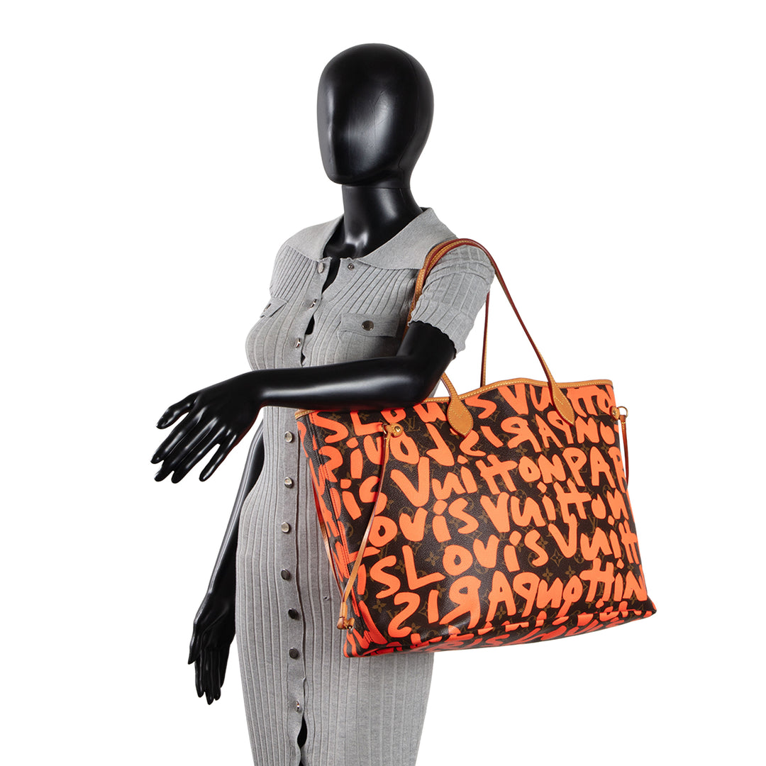 LOUIS VUITTON Monogram Graffiti Neverfull GM - No Pouch
