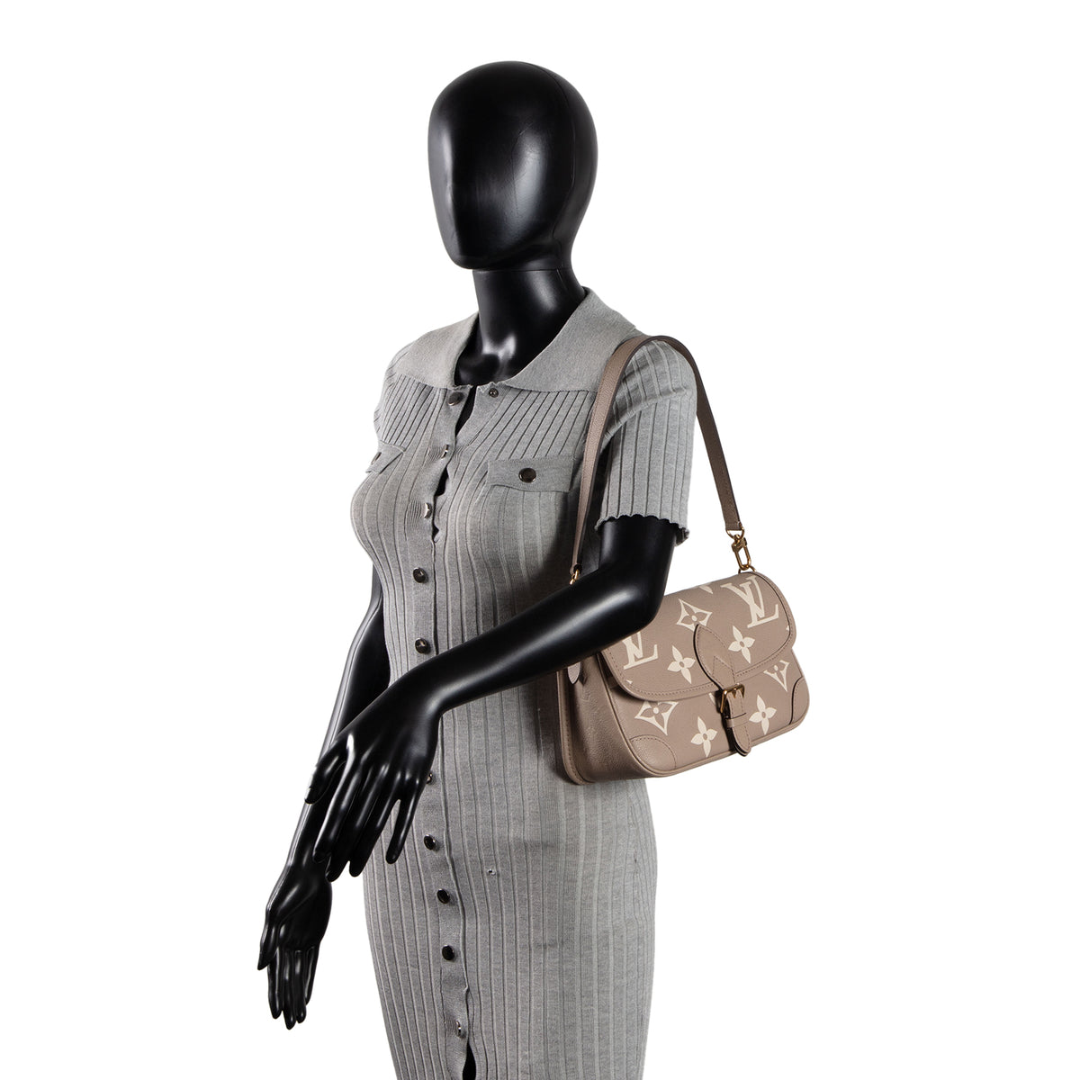LOUIS VUITTON Monogram Empreinte Diane Shoulder Bag