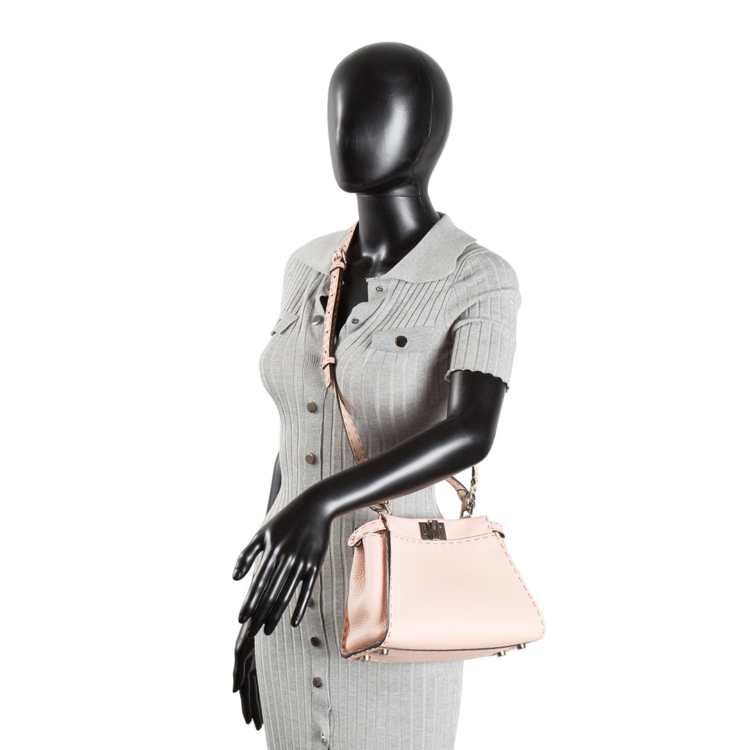 FENDI Mini Selleria Peekaboo - Pink