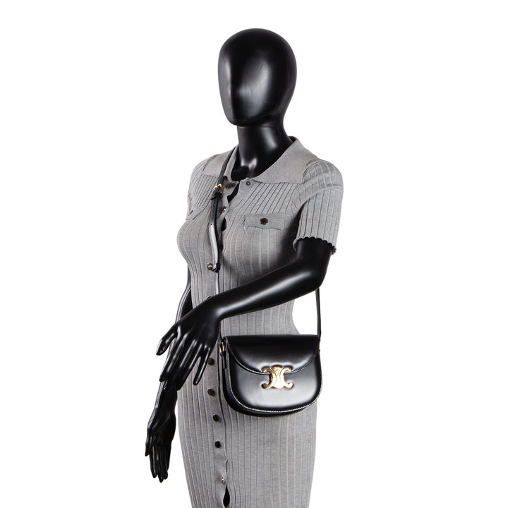 CELINE Triomphe Besace Clea Flap Bag