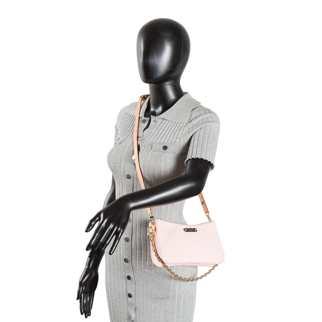 LOUIS VUITTON Monogram Denim Liv Pochette