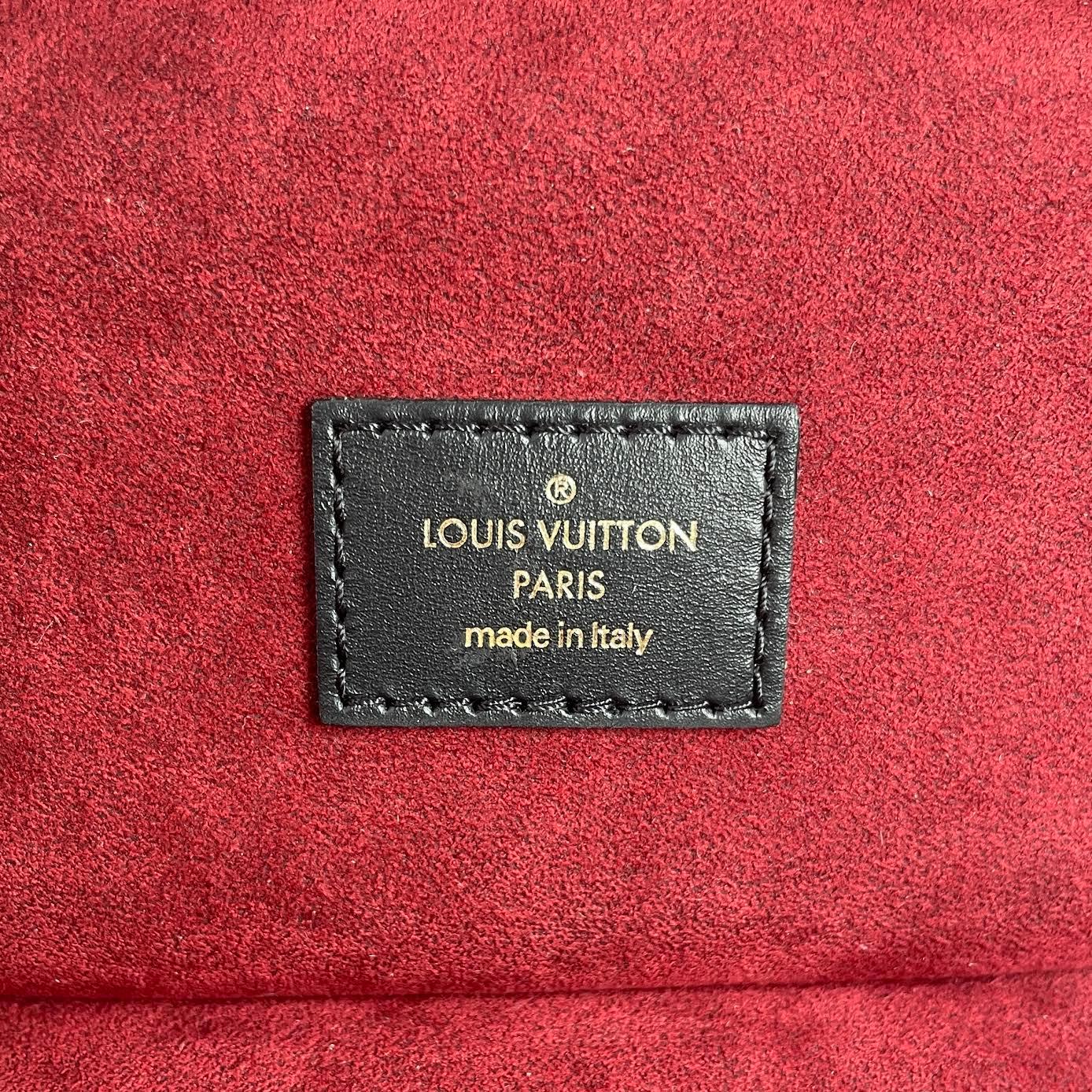 Sold at Auction: Louis Vuitton Vanity PM Black/Beige Empreinte Leather