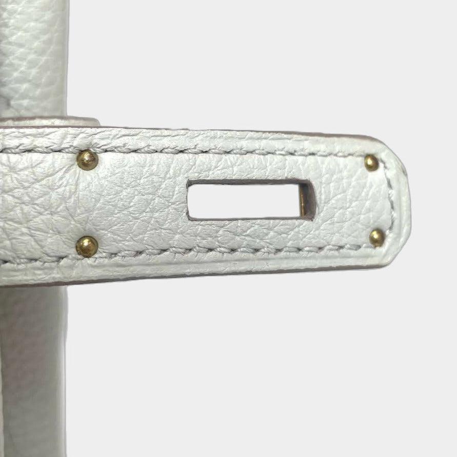 Hermès HERMES BIRKIN BAG 35 etoupe Grey Leather ref.318404 - Joli Closet