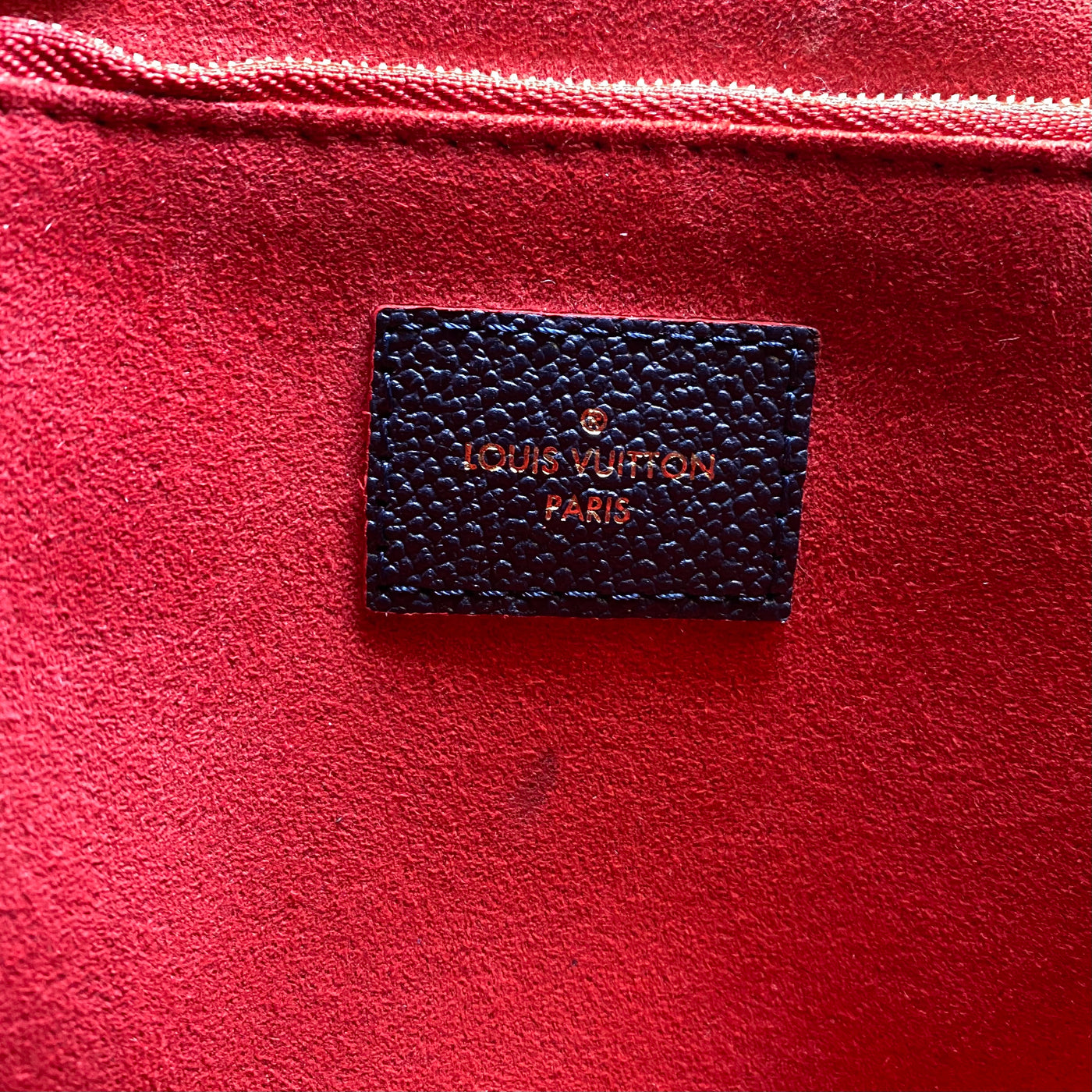 Louis Vuitton Monogram Canvas & Navy Leather Majestueux PM QJBDUV1YMF000