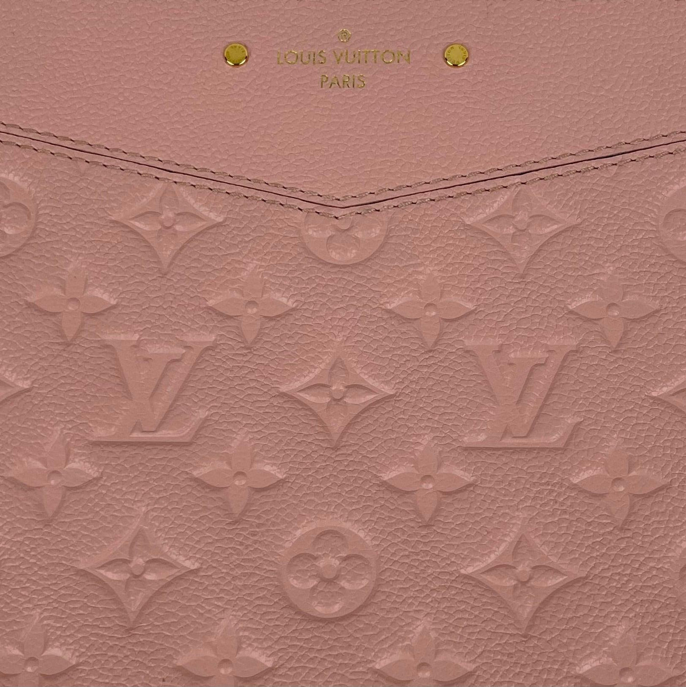 Louis Vuitton Monogram Empreinte Daily Pouch 2019 Ss, Pink