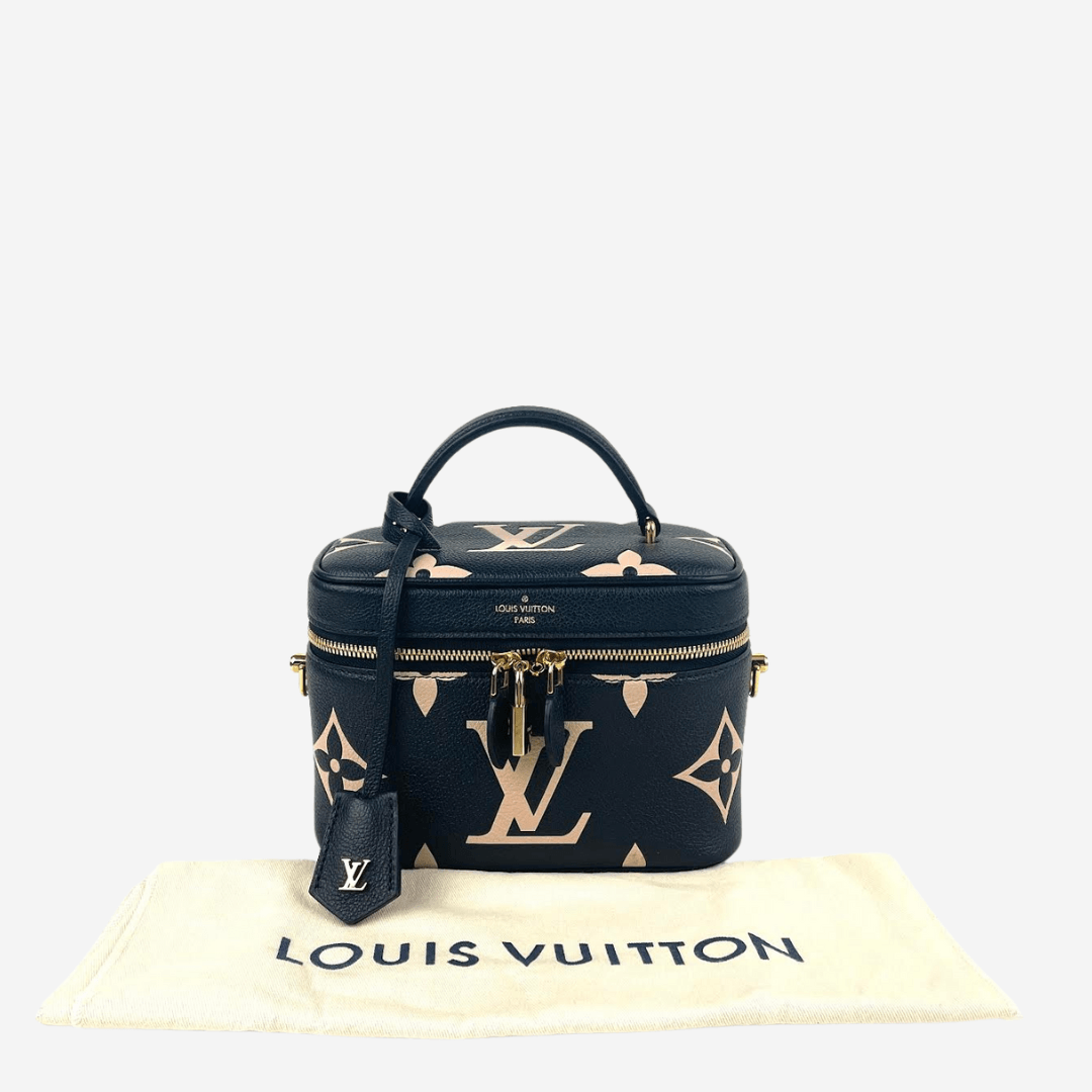 Louis Vuitton Bicolor Monogram Empreinte Grand Palais - Black