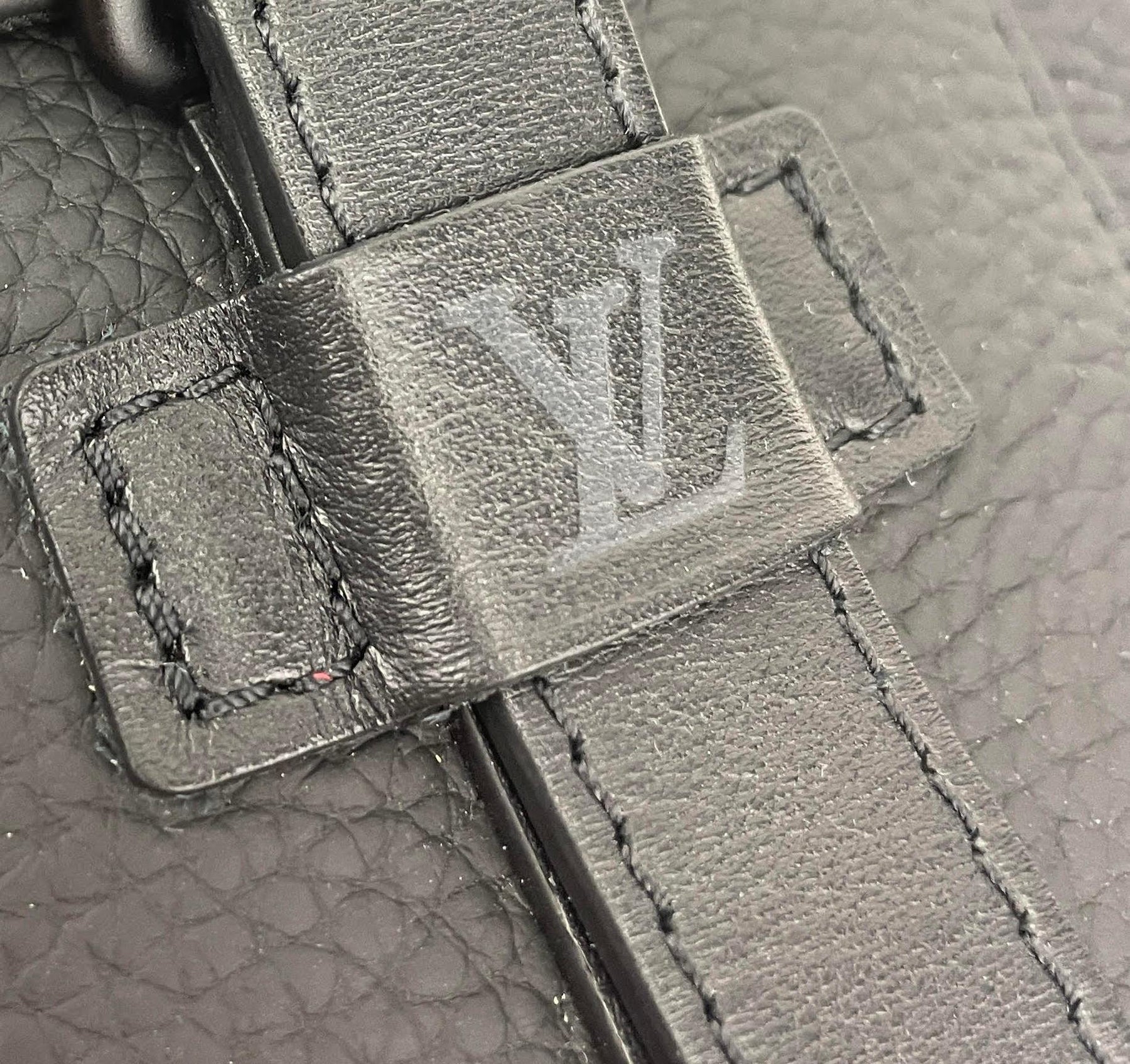 Louis Vuitton LOUIS VUITTON Christopher Tote 2way Shoulder Bag Taurillon  Leather Black M58479 RFID